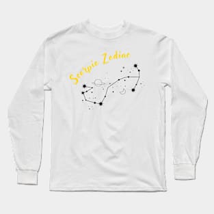 scorpio zodiac Long Sleeve T-Shirt